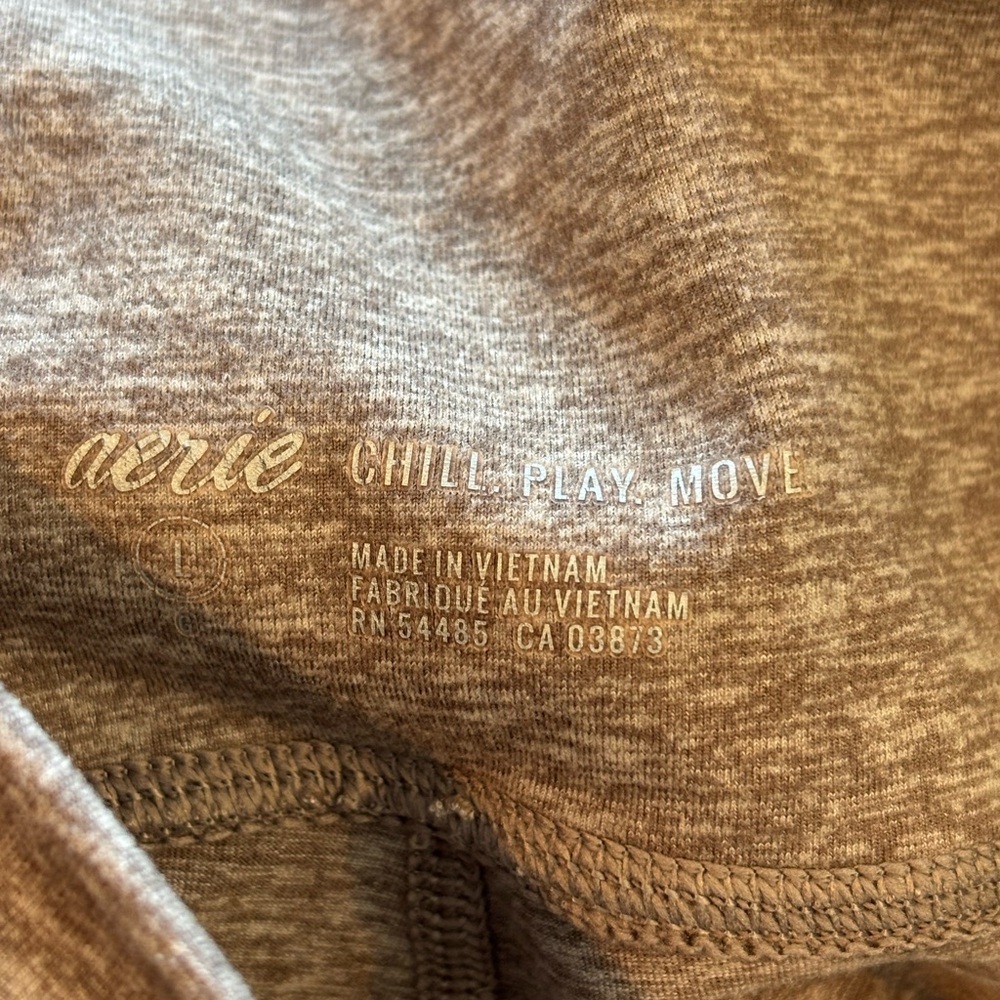 Aerie Cocoa High-Waisted Leggings Medium Sale! - Picture 6 of 6